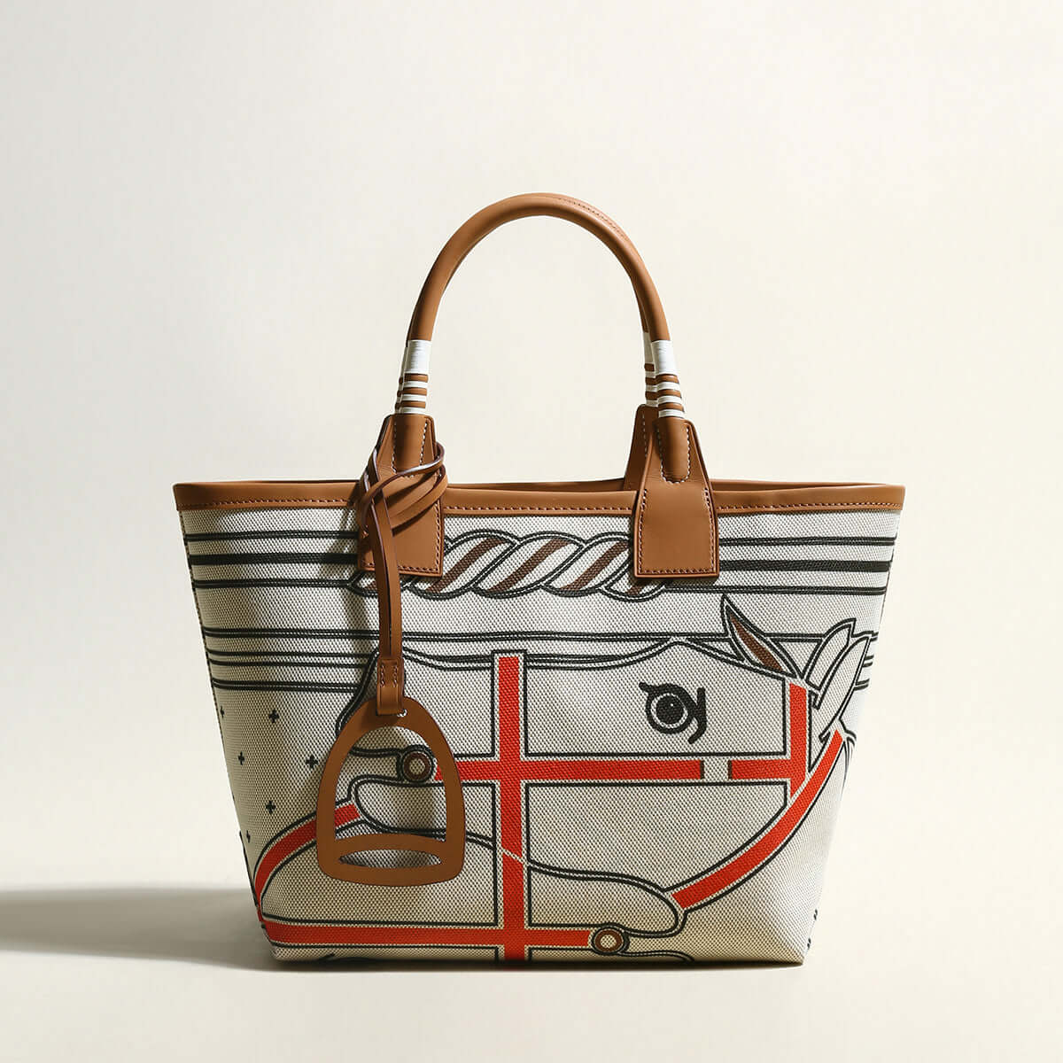 Colorful Abstract Top Handle Bag